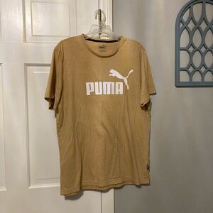 PUMA Men's Camel Short Sleeve Tee